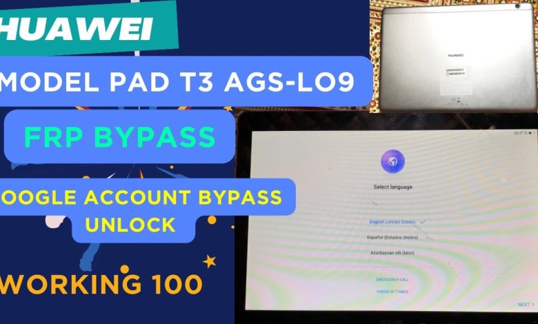 Huawei Mediapad T3-10 AGS-L09 Frp Bypass Without pc || Huawei Mediapad T3-10 AGS-L09 Frp Bypass Without pc ||
