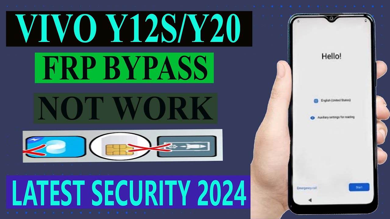 Vivo Y20/Y12s Frp Bypass Not Work New security 2024 Vivo Y20/Y12s Frp Bypass Not Work New security 2024