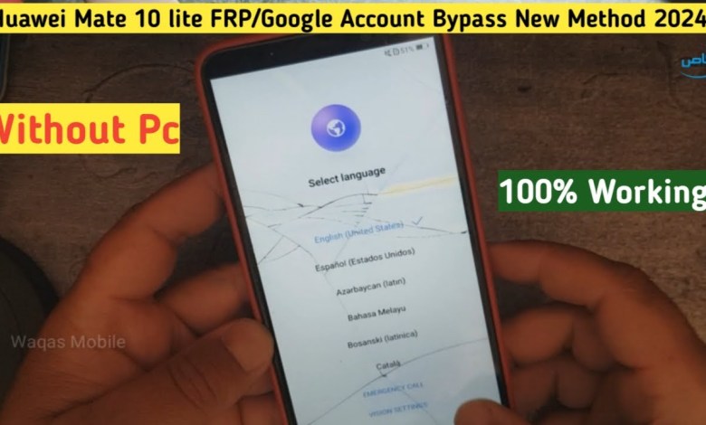 How to Bypass Frp/Google Account lock Huawei Mate 10 How to Bypass Frp/Google Account lock Huawei Mate 10