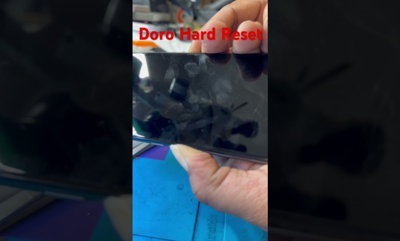 Doro Hard Reset Doro Hard Reset