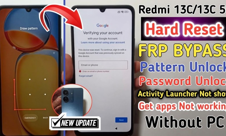 Redmi 13C Hard Reset | Redmi 13C Pattern Password Pin Redmi 13C Hard Reset | Redmi 13C Pattern Password Pin
