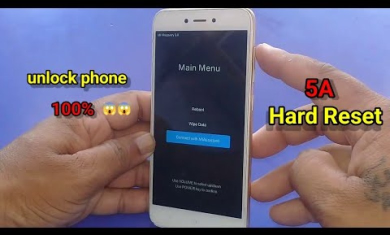 MI Redmi 5A Hard Reset & Unlock password and | pattern MI Redmi 5A Hard Reset & Unlock password and | pattern