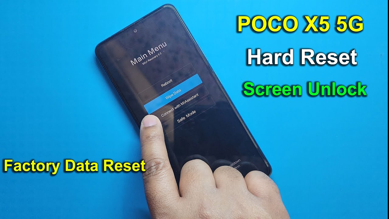 POCO X5 5G Hard Reset | POCO X5 5G HyperOS Factory POCO X5 5G Hard Reset | POCO X5 5G HyperOS Factory