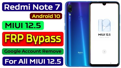 Redmi Note 7 MIUI 12.5 Android 10 FRP Bypass without PC Redmi Note 7 MIUI 12.5 Android 10 FRP Bypass without PC