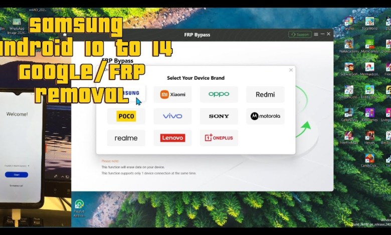 FRP/Google account bypass Android 9 to 14 1000% workin FRP/Google account bypass Android 9 to 14 1000% workin