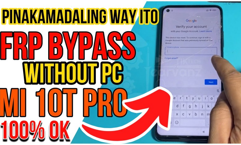 Mi 10T PRO frp bypass without pc Mi 10T PRO frp bypass without pc