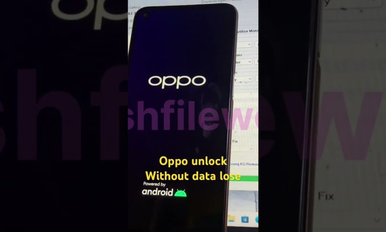 Oppo unlock without data lose Oppo unlock without data lose