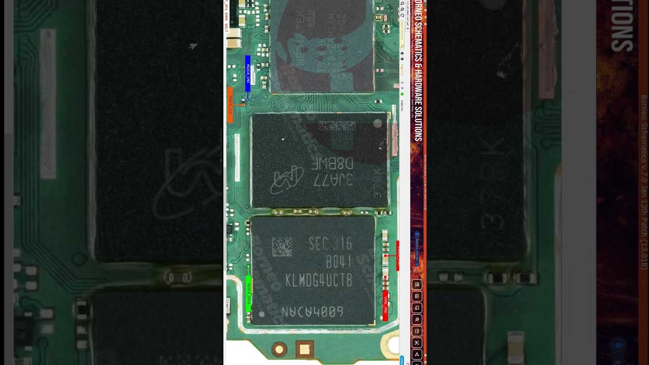 #vivo Y27 UFS ISP PIN OUT #smartphone #frpsolution #vivo Y27 UFS ISP PIN OUT #smartphone #frpsolution