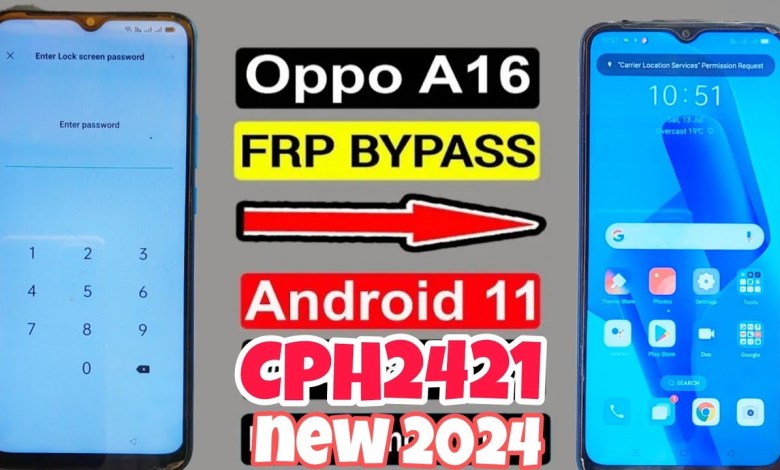 OPPO A16e FRP BYPASS ANDROID 11 oppo A16e CPH2421 OPPO A16e FRP BYPASS ANDROID 11 oppo A16e CPH2421