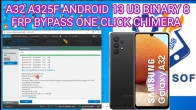 A32 A325F ANDROID 13 U8 BINARY 8 FRP BYPASS ONE CLICK A32 A325F ANDROID 13 U8 BINARY 8 FRP BYPASS ONE CLICK