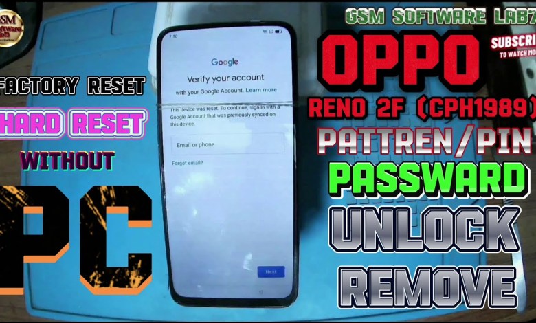 Oppo Reno 2F (CPH1989) Android 11 Frp Bypass|Oppo Reno Oppo Reno 2F (CPH1989) Android 11 Frp Bypass|Oppo Reno