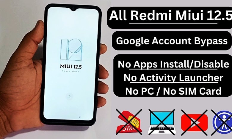 Redmi 9,9t,9a,9i,10a, (Miui 12.5) Frp Bypass 2024 Redmi 9,9t,9a,9i,10a, (Miui 12.5) Frp Bypass 2024