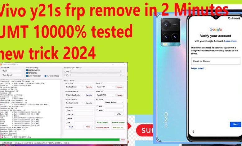Vivo y21s frp unlock ONE click 100%Tested Vivo y21s frp unlock ONE click 100%Tested
