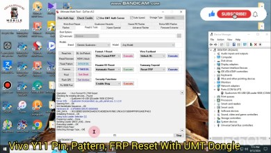 Vivo Y11 Pin, Pattern, FRP Reset With UMT Dongle Vivo Y11 Pin, Pattern, FRP Reset With UMT Dongle
