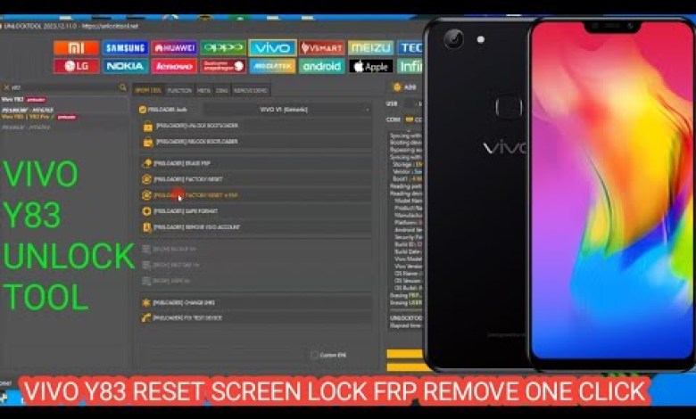 vivo y83 reset screen lock frp remove one click unlock vivo y83 reset screen lock frp remove one click unlock