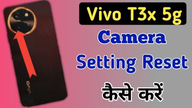 How to reset camera setting in Vivo t3x 5g phone / How to reset camera setting in Vivo t3x 5g phone /