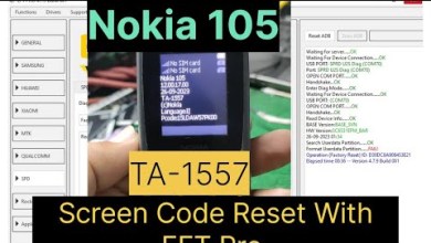 Nokia 105 New Ta-1557 Screen Code Reset | Security Code Nokia 105 New Ta-1557 Screen Code Reset | Security Code