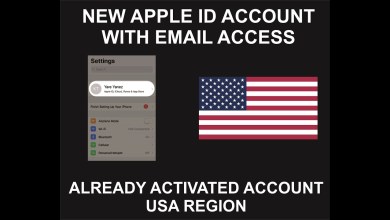 New Apple ID Account With Email, USA Account, Already New Apple ID Account With Email, USA Account, Already