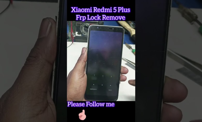 Xiaomi Redmi 5 Plus || frp lock bypass || #frp Xiaomi Redmi 5 Plus || frp lock bypass || #frp