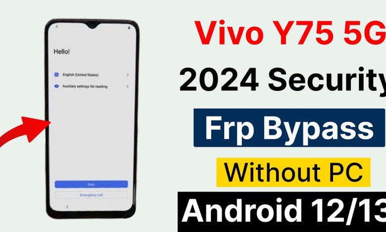 Vivo Y75 5G Frp Bypass 2024 New Security 100% Working Vivo Y75 5G Frp Bypass 2024 New Security 100% Working