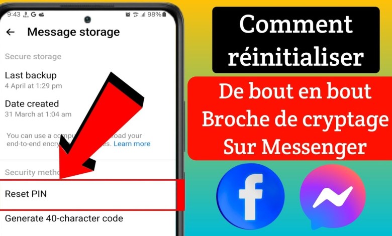 How to reset encrypted chat PIN How to reset encrypted chat PIN