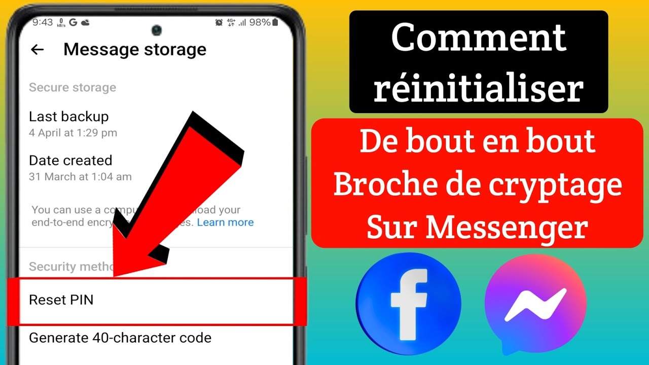 How to reset encrypted chat PIN How to reset encrypted chat PIN