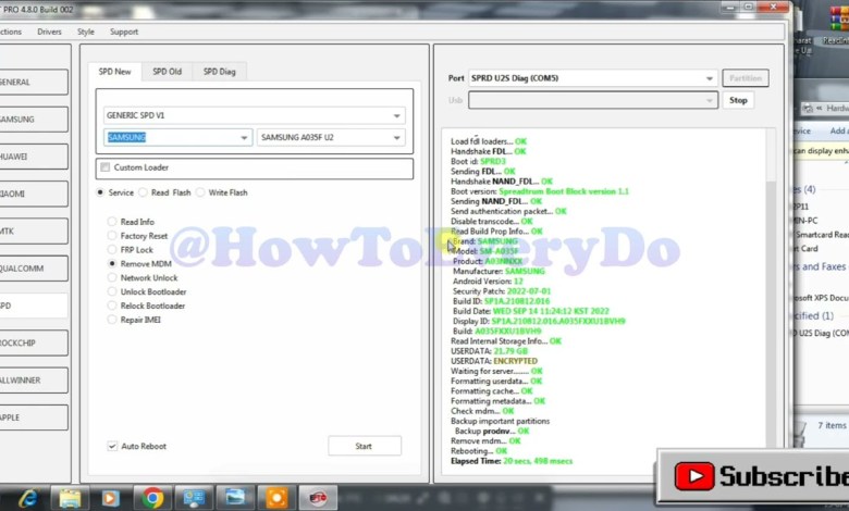 Samsung A035F MDM | Knox Remove Tool, One click with Samsung A035F MDM | Knox Remove Tool, One click with