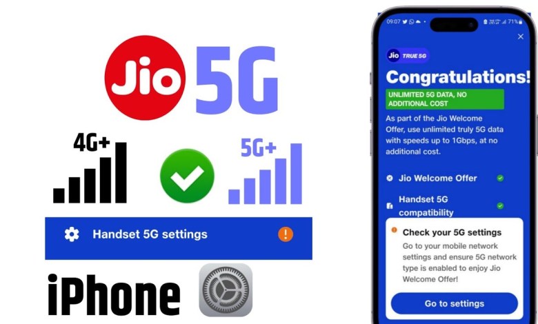 Jio 5G Not Working on iPhone | How To Fix Jio 5G Jio 5G Not Working on iPhone | How To Fix Jio 5G