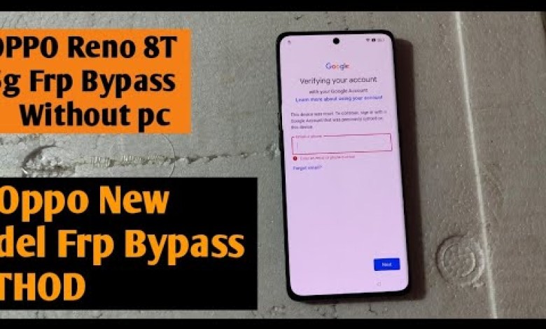OPPO Reno 8T 5g Frp Bypass | All Oppo Frp Bypass Method OPPO Reno 8T 5g Frp Bypass | All Oppo Frp Bypass Method