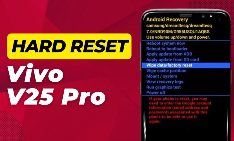How To Hard Reset Vivo V25 Pro – Full Guide How To Hard Reset Vivo V25 Pro – Full Guide