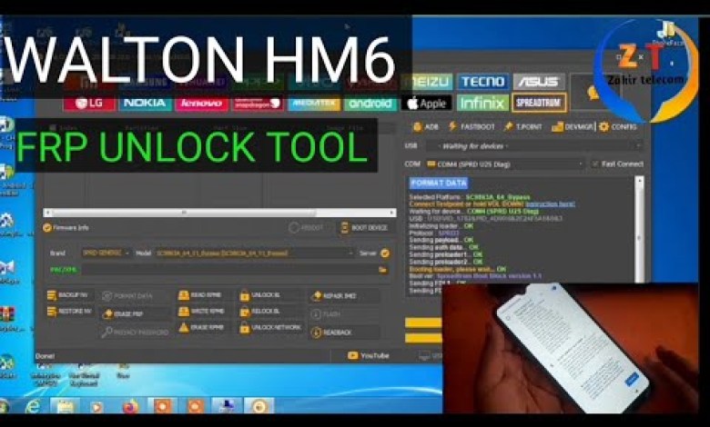 Walton Hm6 frp bypass unlock tool Walton Hm6 frp bypass unlock tool