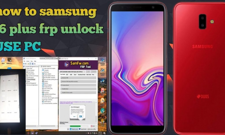 how to Samsung j6 Plus frp unlock use PC how to Samsung j6 Plus frp unlock use PC