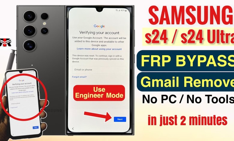 Is it Possible to Bypass FRP on Samsung Galaxy S24 Ultra without a PC? Is it Possible to Bypass FRP on Samsung Galaxy S24 Ultra without a PC?