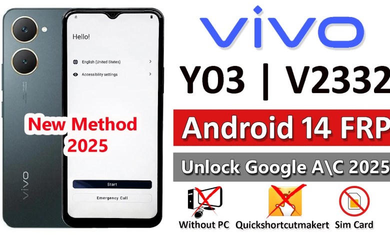 Unlock/Bypass Google FRP on Vivo Y03 (V2332) Running Android 14 – Can It Be Done? Unlock/Bypass Google FRP on Vivo Y03 (V2332) Running Android 14 – Can It Be Done?