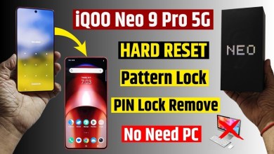 IQOO Neo 9 Pro 5g Hard Reset & Remove Pattern, Password IQOO Neo 9 Pro 5g Hard Reset & Remove Pattern, Password