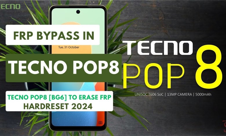 FRP BYPASS|REMOVE IN TECNO POP8|TECNO BG6 FRP BYPASS|REMOVE IN TECNO POP8|TECNO BG6