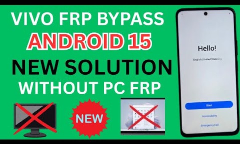 Unlocking Vivo FRP on Android 15 Without a PC: Discover an Amazing 3rd Method via Google! Unlocking Vivo FRP on Android 15 Without a PC: Discover an Amazing 3rd Method via Google!