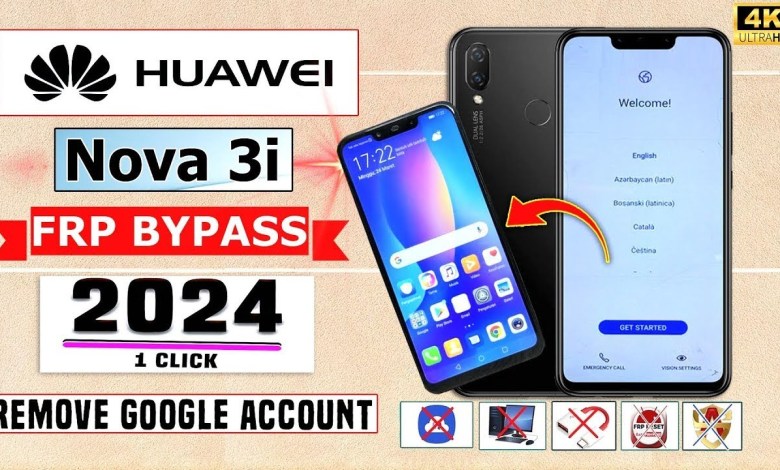 Huawei Nova 3i FRP Bypass 1 Click 2024 | Huawei INE-LX1 Huawei Nova 3i FRP Bypass 1 Click 2024 | Huawei INE-LX1