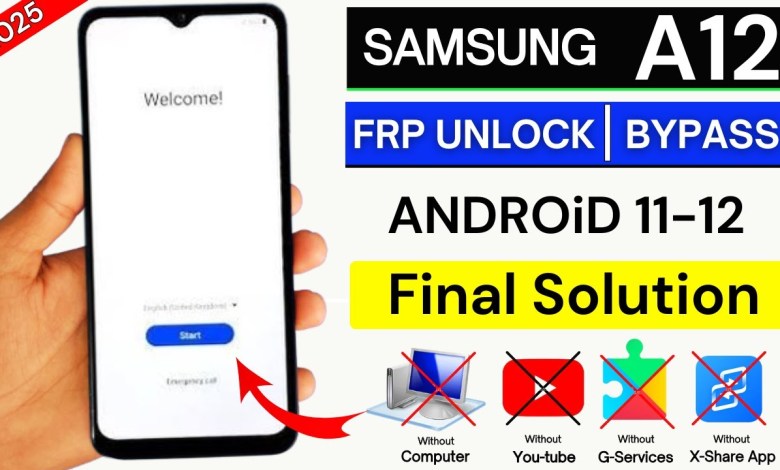 Unlock Samsung A12 Without PC: Frp Bypass for Android 2025 Unlock Samsung A12 Without PC: Frp Bypass for Android 2025