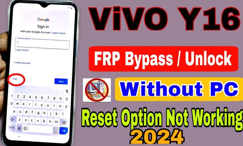 2024 Method:- Vivo Y16 Frp Bypass Android 12/13 | Vivo 2024 Method:- Vivo Y16 Frp Bypass Android 12/13 | Vivo