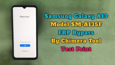 Samsung A13 FRP Bypass By Chimera Tool SM-A135F Samsung A13 FRP Bypass By Chimera Tool SM-A135F