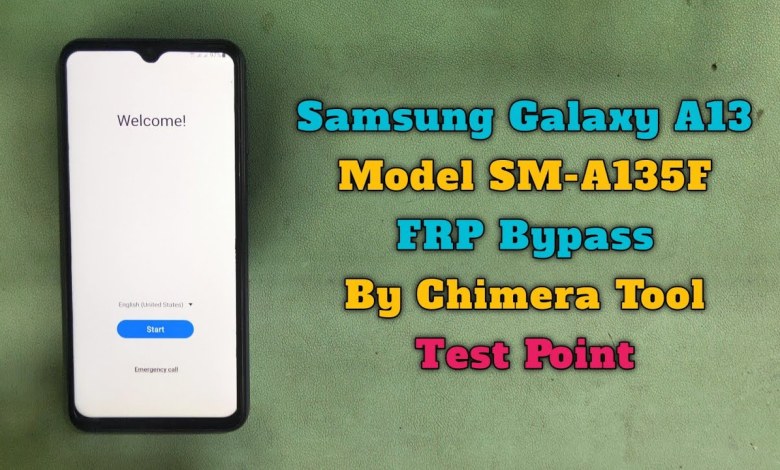 Samsung A13 FRP Bypass By Chimera Tool SM-A135F Samsung A13 FRP Bypass By Chimera Tool SM-A135F
