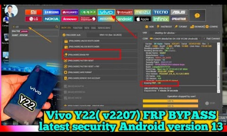 Vivo Y22 Frp Bypaas || Vivo y22 (v2207) Google account Vivo Y22 Frp Bypaas || Vivo y22 (v2207) Google account