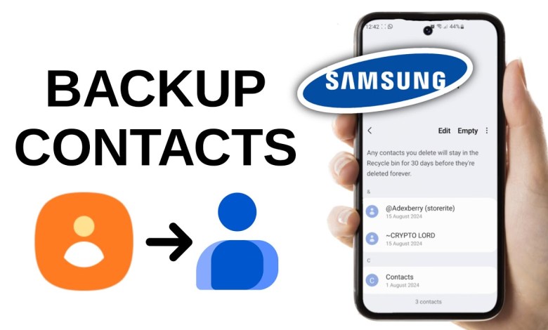 How to Backup Samsung Phone Contacts to Google How to Backup Samsung Phone Contacts to Google