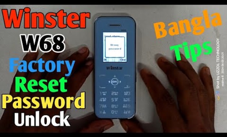 How To Winster W68 Factory Reset/ Winster W68 Password How To Winster W68 Factory Reset/ Winster W68 Password