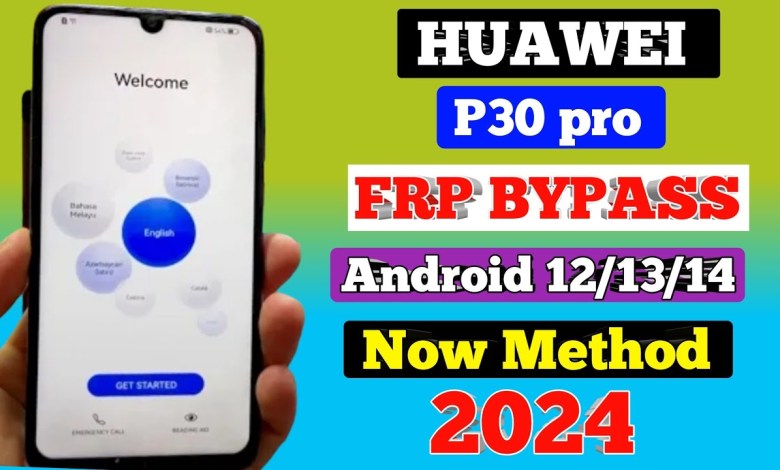 Huawei P30 pro android 12/13 Frp Bypass with pc/ Huawei Huawei P30 pro android 12/13 Frp Bypass with pc/ Huawei