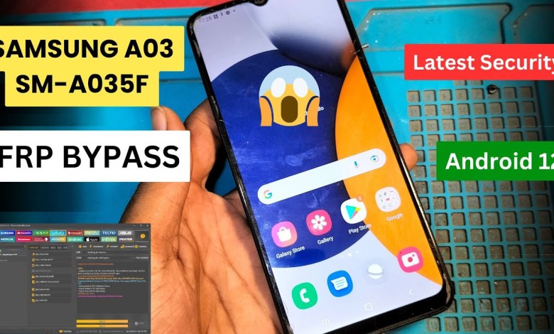 Samsung A03 SM A035F Frp Bypass | Google Account Samsung A03 SM A035F Frp Bypass | Google Account