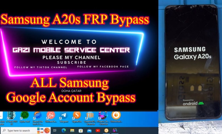Samsung A20s FRP Bypass Samsung A20s FRP Bypass
