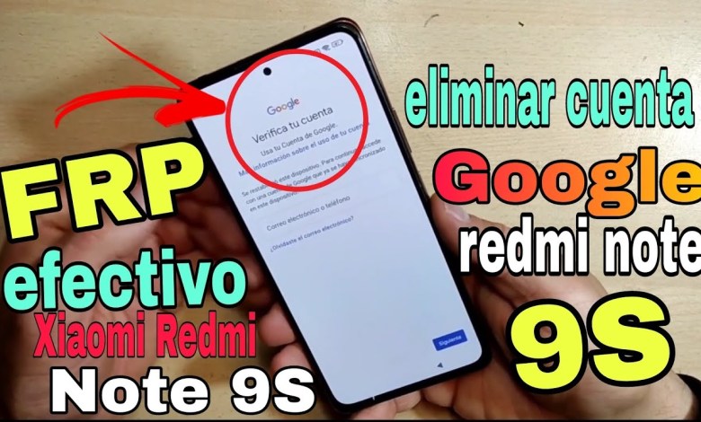 Delete Google account xiaomi Redmi Note 9S/Remove Delete Google account xiaomi Redmi Note 9S/Remove