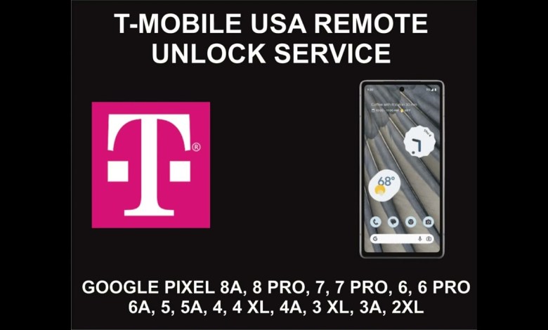 T Mobile USA Pixel Remote Unlock Service, Pixel All T Mobile USA Pixel Remote Unlock Service, Pixel All